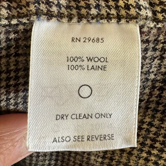 Vintage Sir Pendleton Worsted Wool Plaid Men’s Button Down Shirt XL - Picture 6 of 6